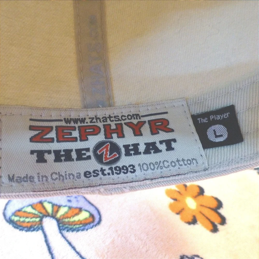 Zephyr Western Carolina Alumni Hat Tan Fitted L Catamounts NCAA Baseball Cap